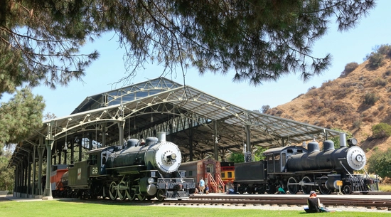 Image of Trains in the Travel Town Museum