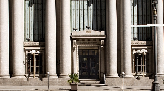 Image of outside of the LA Theatre Center