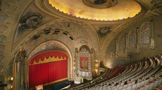 Image of inside of Warner Grand Theater