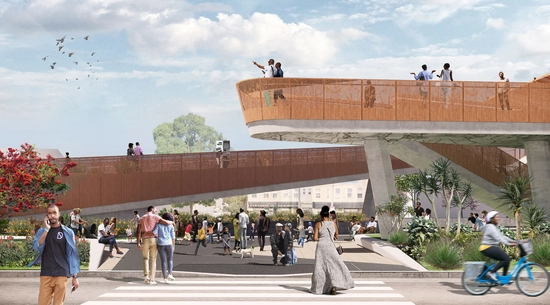 Exterior photo of Destination Crenshaw