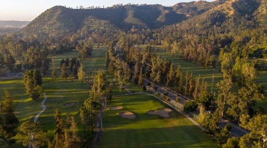 Ariel view of Harding Golf Course