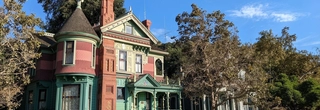 Image of outside of the Heritage Square Museum